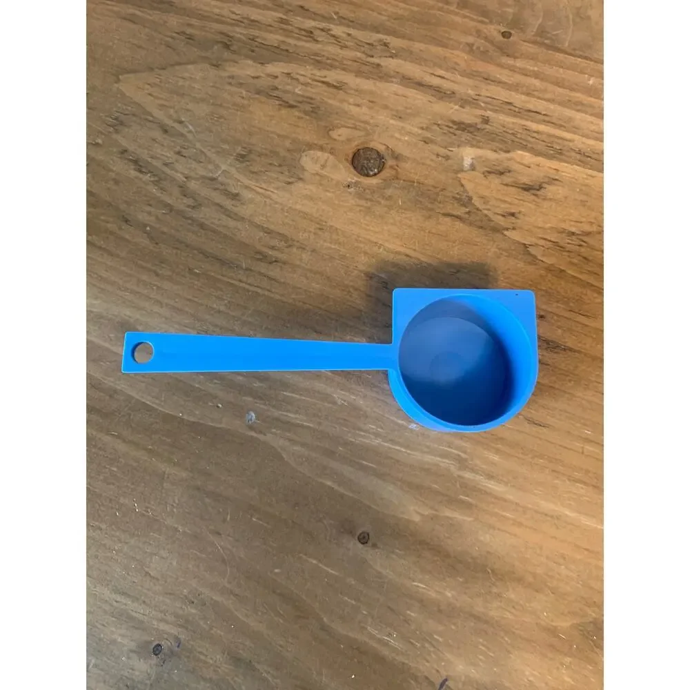 Tupperware Coffee Scoop Spoon 2 Tablespoon TBSP Blue Vintage #41-47